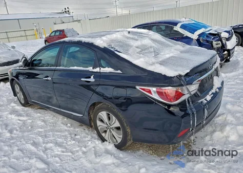 2013 Hyundai Sonata Hybrid из США, поврежденный, VIN KMHEC4A49DA097572